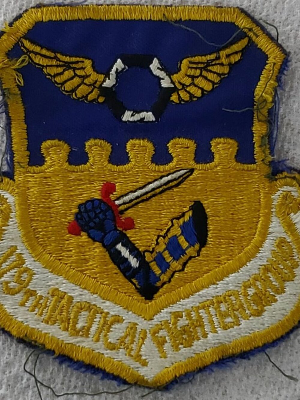 VINTAGE 179TH TACTICAL FIGHTERGROUP OHIO AIR NATIONAL GUARD 1962-1976 4"